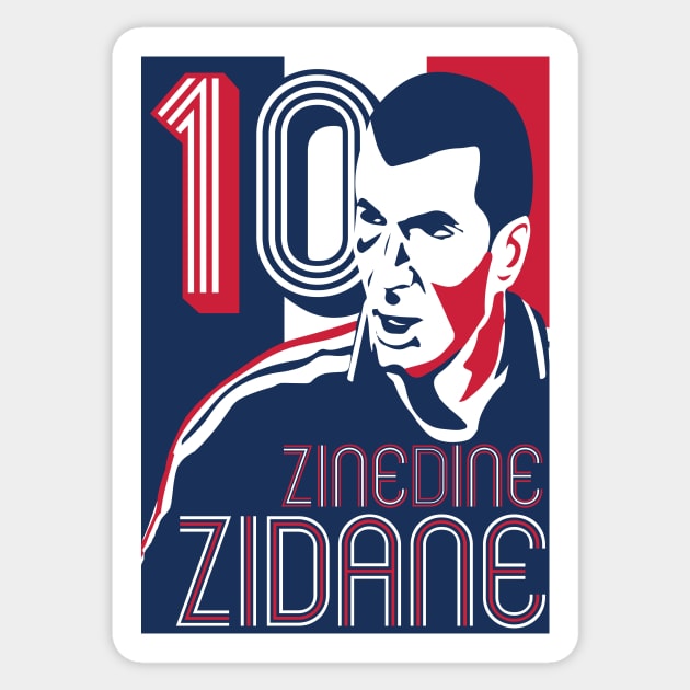 Zidane Sticker by johnsalonika84